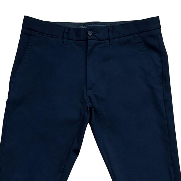 Zara Man Slim-Fit Viscose-Blend Pants | 30 | Blue - Picture 3 of 11